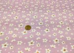 Herzkäfer Flower lilac jersey with flowers and dots for children by Hilco